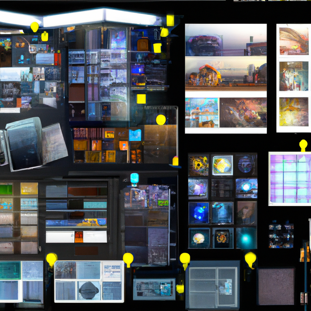 Creative team in studio refining a game asset pack with style guides and documentation